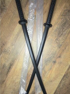 39" BLK Polypropylene Kendo Bokken Bokuto Practice Training Samurai Katana Sword